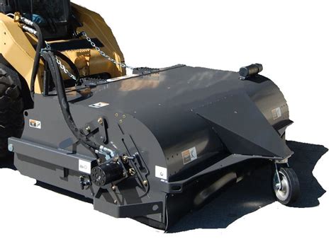 skid steer box broom|sweeper attachment for skid steer.